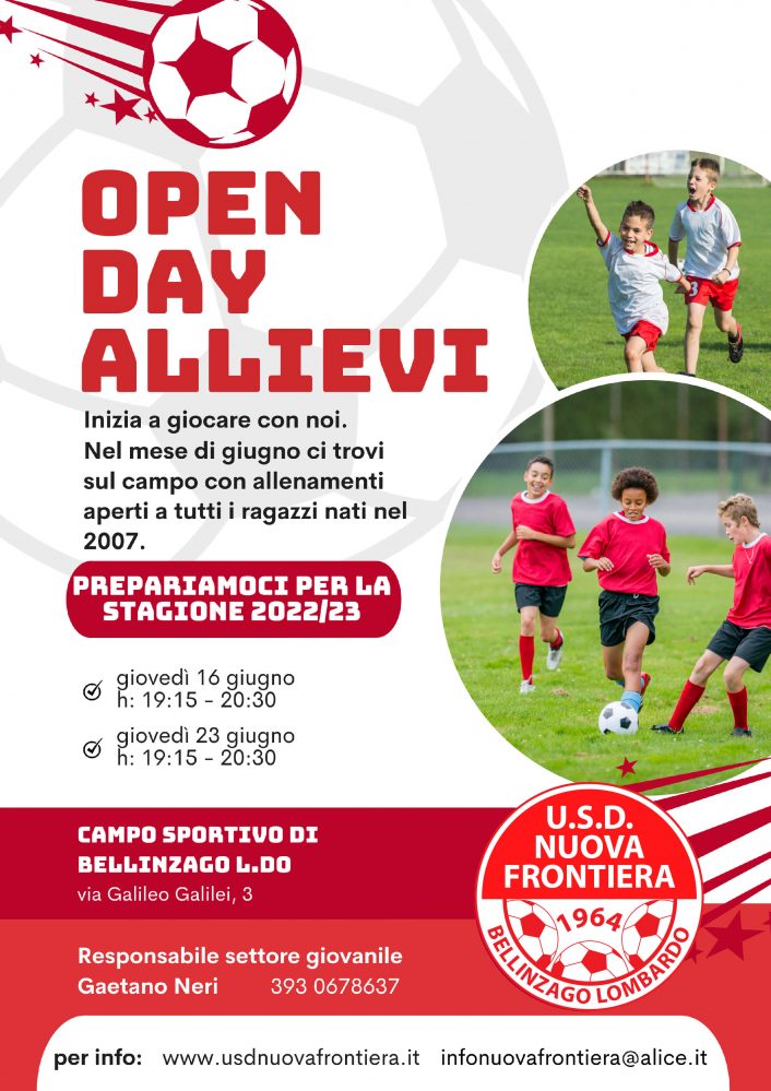 Open day | Allievi (2007)