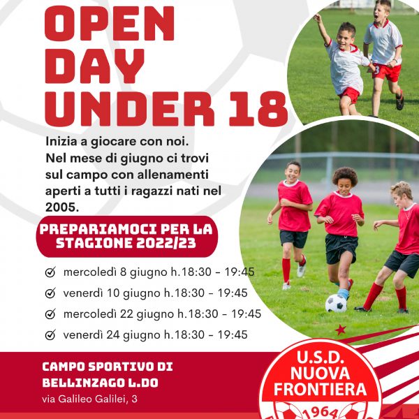 Open day | Under 18 (2005)