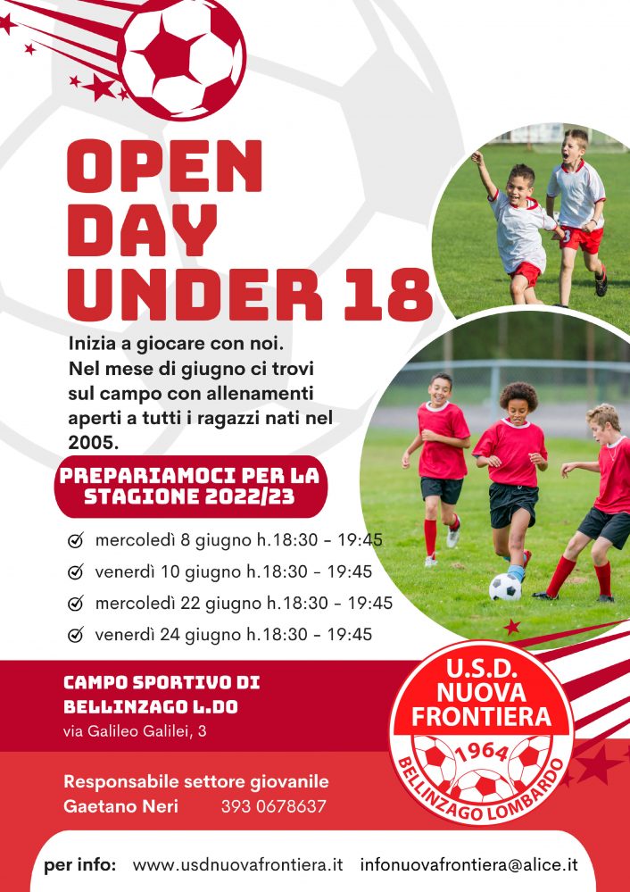 Open day | Under 18 (2005)